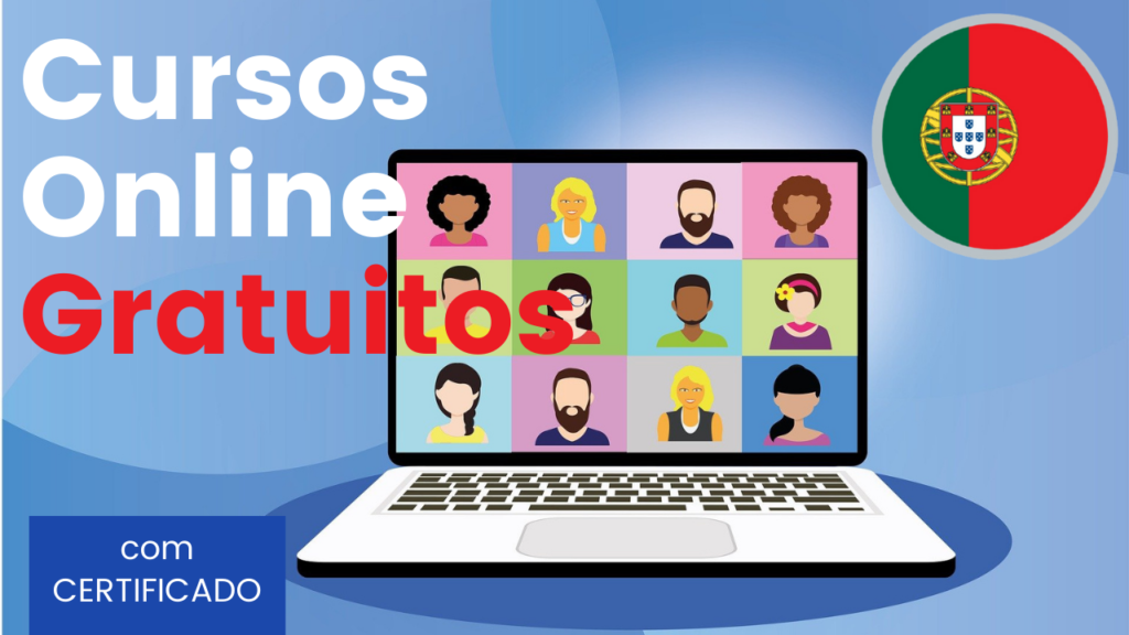 cursos online gratuitos com certificado Portugal